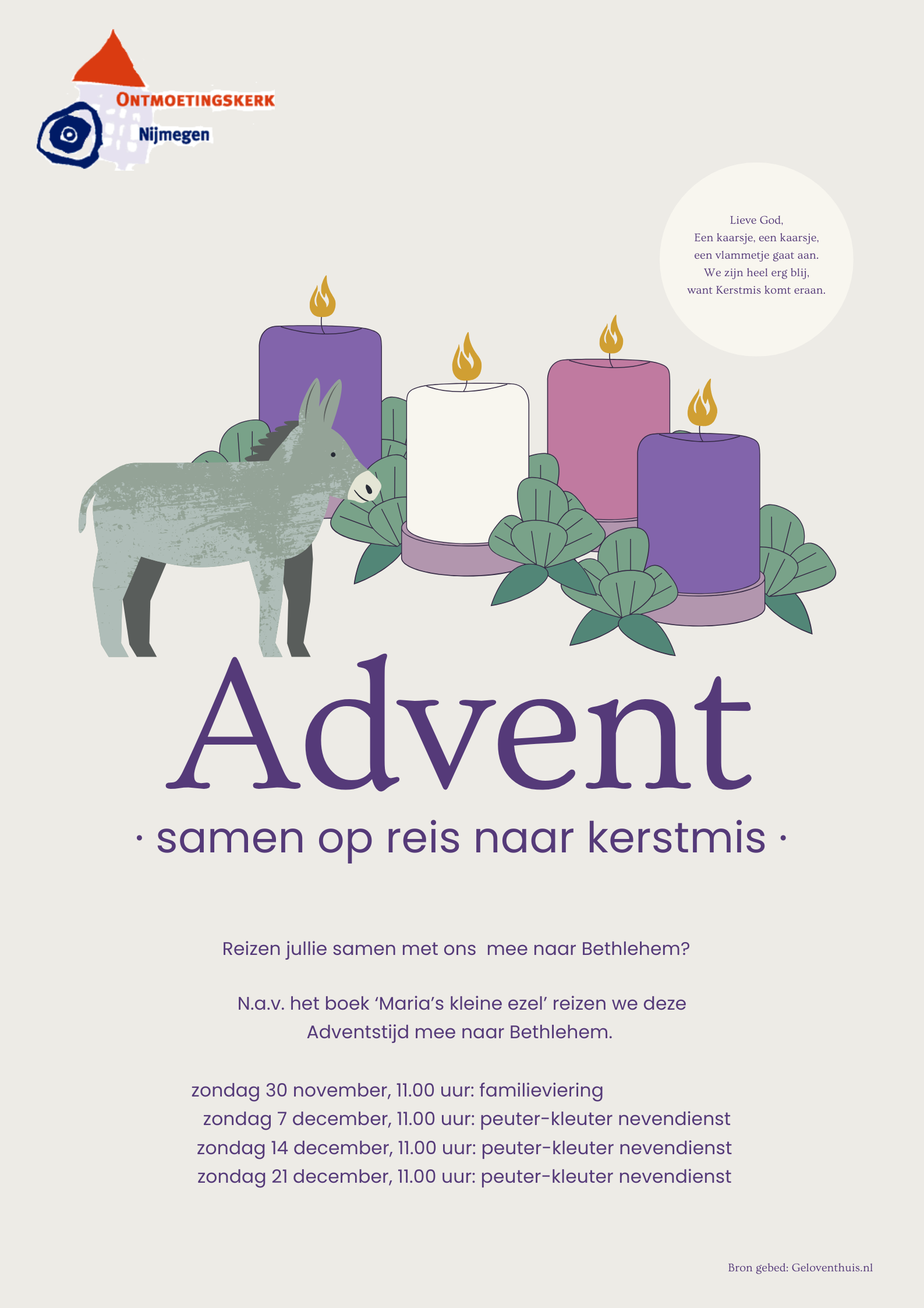 2025 Advent flyer